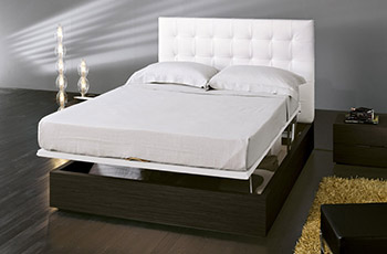 Letto Rialzabile con base in legno