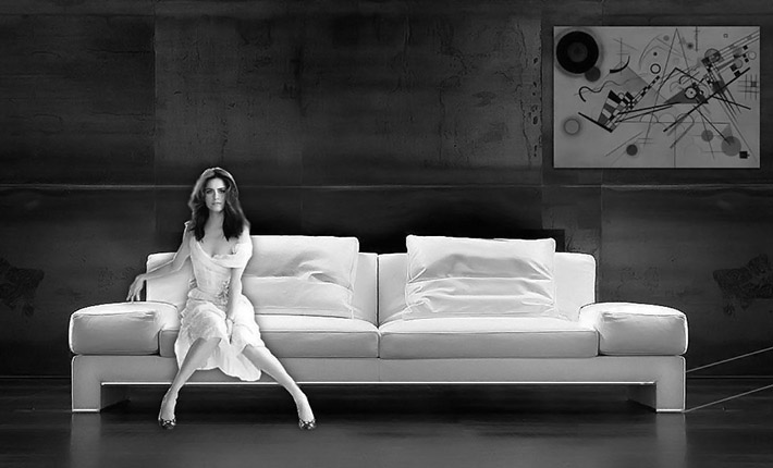 Divano 3 posti design America