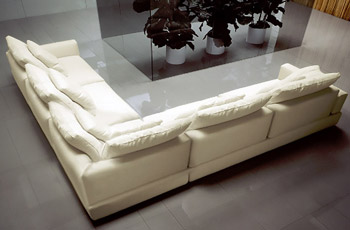 Divano Hilda 400x400 cm con angolo aperto