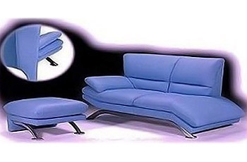 Poltrona Memphis, pouff Memphis, chaise-long Memphis