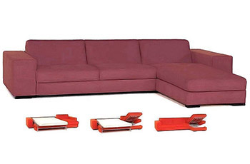 Roma con letto + chaiselong con box