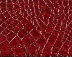 Pelle pitone colore Rosso